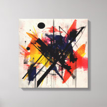 Abstracte kunst lijst