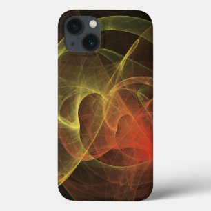 Abstracte Kunst Magische Vlam iPhone 13 Hoesje