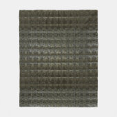 Abstracte kunst met geometrisch glasmotief fleece deken (Voorkant)
