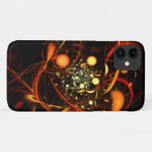 Abstracte kunst met hartslag Case-Mate iPhone case (Achterkant (horizontaal))