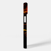 Abstracte kunst met hartslag Case-Mate iPhone case (Achterkant / Rechts)