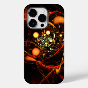 Abstracte kunst met hartslag Case-Mate iPhone 14 pro hoesje