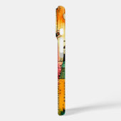 Abstracte Kunst met initialen Case-Mate iPhone Case (Achterkant / Links)