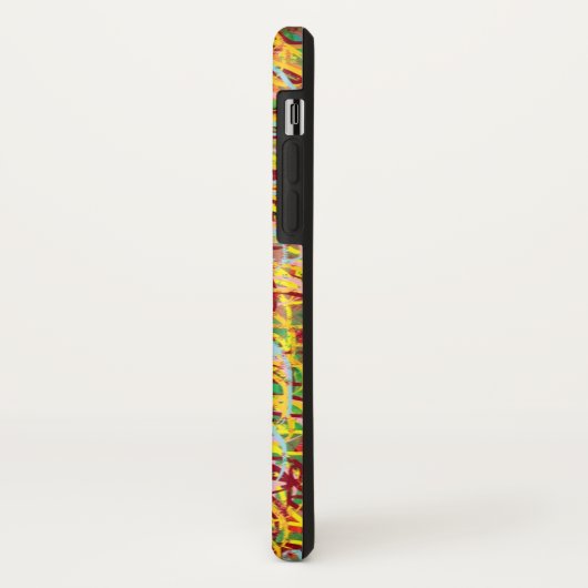 abstracte kunst met krabbel, zeer kleurrijk Case-Mate iPhone case (Achterkant/links)