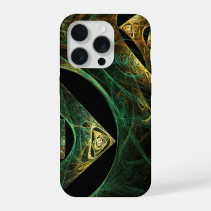 Abstracte kunst met magische trillingen iPhone 15 pro hoesje