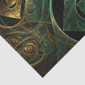 Abstracte kunst met magische trillingen tissuepapier (Detail)