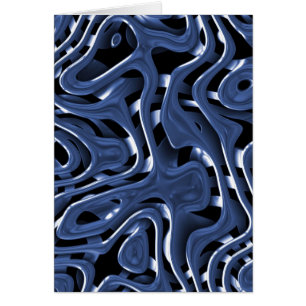 Abstracte kunst met Swiryly Blue Chrome