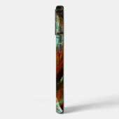 Abstracte kunst met tijdsverdeling Case-Mate iPhone case (Achterkant / Links)