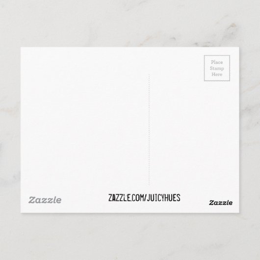 Abstracte kunst Mint Green Modern Art-verfsplash Briefkaart (Achterkant)