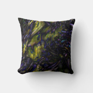 Abstracte Kunst Moderne Kleur Spetterende Artistie Kussen