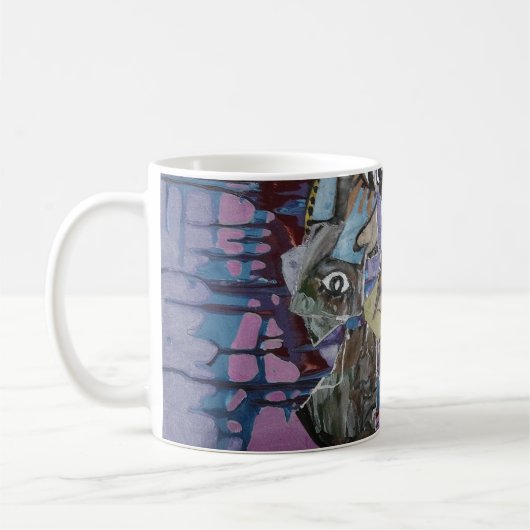 Abstracte Kunst Mok (Links)