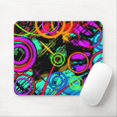 Abstracte kunst muismat (Met muis)