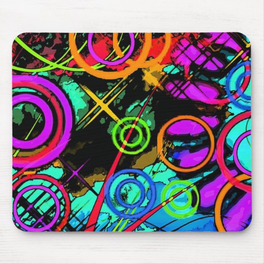 Abstracte kunst muismat (Voorkant)
