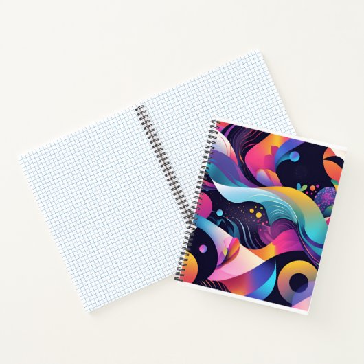 Abstracte Kunst Notitieboek (Binnen)