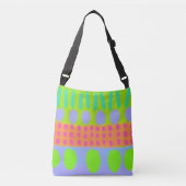 Abstracte Kunst om te Dragen Crossbody Tas (Voorkant)
