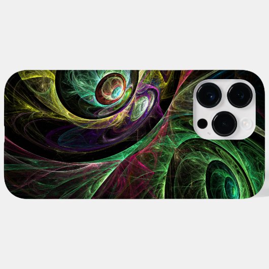 Abstracte kunst oogmerk Case-Mate iPhone case (Achterkant (horizontaal))