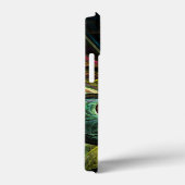 Abstracte kunst oogmerk Case-Mate iPhone case (Achterkant / Rechts)