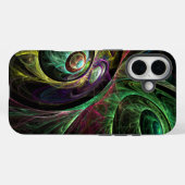 Abstracte kunst oogmerk Case-Mate iPhone case (Achterkant (horizontaal))
