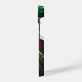 Abstracte kunst oogmerk iPhone hoesje (Linkerkant)