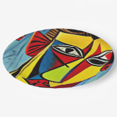 Abstracte Kunst Papieren Bord (Gekanteld)