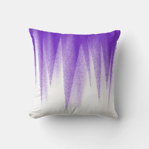 Abstracte kunst Pastel Lavender Paars White Kussen