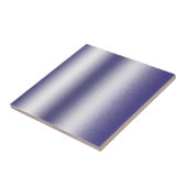 Abstracte kunst Pastel Lavender Paars White Tegeltje (Zijkant)
