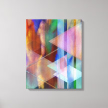 Abstracte kunst - Pastoral Midnight - Rechthoekige