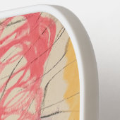 Abstracte Kunst Pickleball Paddle (Links Detail)