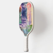 Abstracte Kunst Pickleball Paddle (Links)