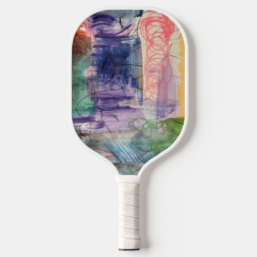 Abstracte Kunst Pickleball Paddle (Voorkant)