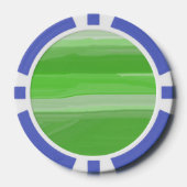 abstracte kunst poker chips (Voorkant)