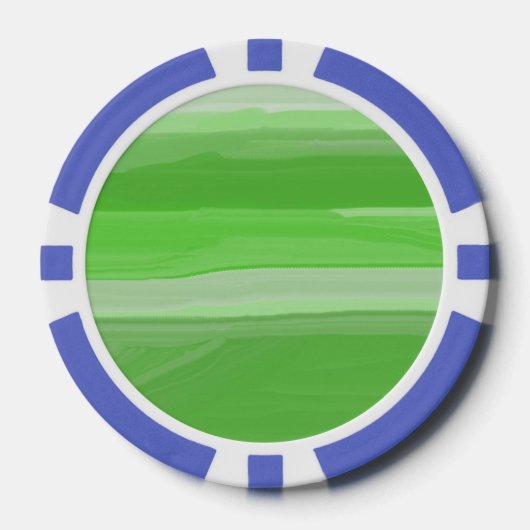 abstracte kunst poker chips (Voorkant)
