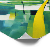 Abstracte kunst poster (Hoek)