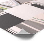 Abstracte kunst poster (Hoek)