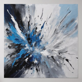 Abstracte kunst poster