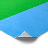 Abstracte kunst poster (Hoek)