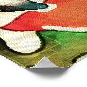 Abstracte kunst poster (Hoek)