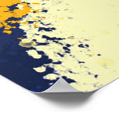 Abstracte kunst poster (Hoek)