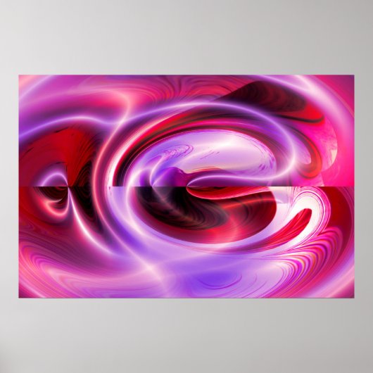 Abstracte Kunst Posters Digitale Computer Art Prin (Voorkant)