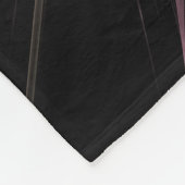 Abstracte kunst regenboogijs fleece deken (Hoek)