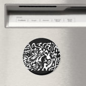 abstracte kunst: "Robot Dreams" Magneet (Insitu (Vaatwasser))