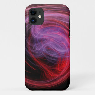 Abstracte Kunst Rode Golf iPhone 11 Hoesje