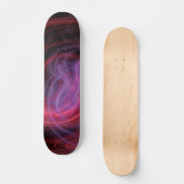 Abstracte Kunst Rode Golf Skateboard (Voorkant)