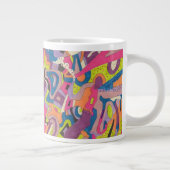 abstracte kunst "Samba" Jumbo Mok (Rechts)