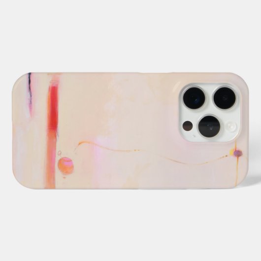 Abstracte Kunst Schilderen iPhone / iPad case (Achterkant (horizontaal))
