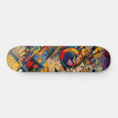 Abstracte kunst skateboard (Horizontaal)