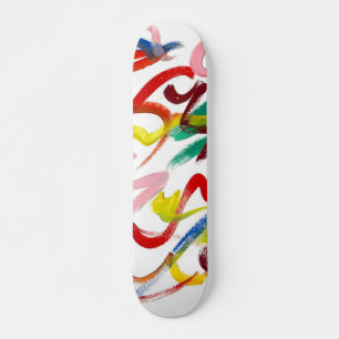 Abstracte Kunst Skateboard
