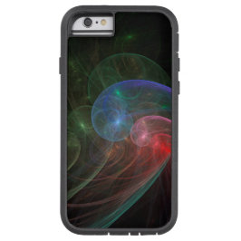 Abstracte kunst Space Wave iPhone 13 Hoesje