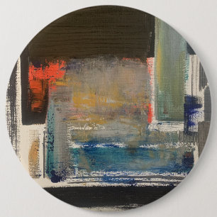 Abstracte Kunst Speld Ronde Button 6,0 Cm
