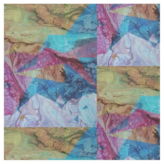 abstracte kunst stof (Close Up)